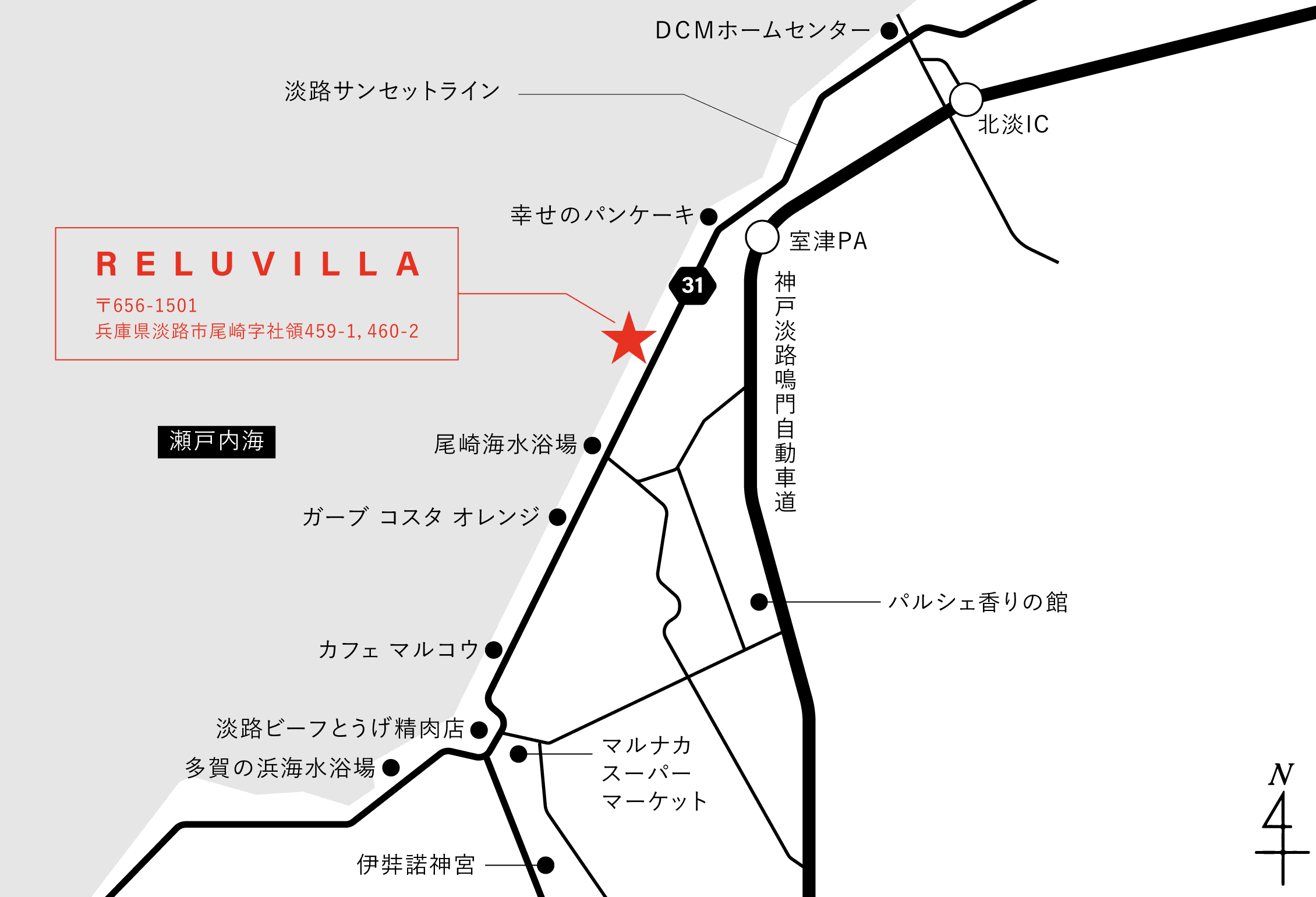 近隣施設地図